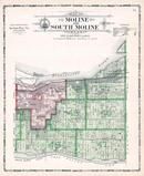 Moline and South Moline Townships, Rock Island County 1905